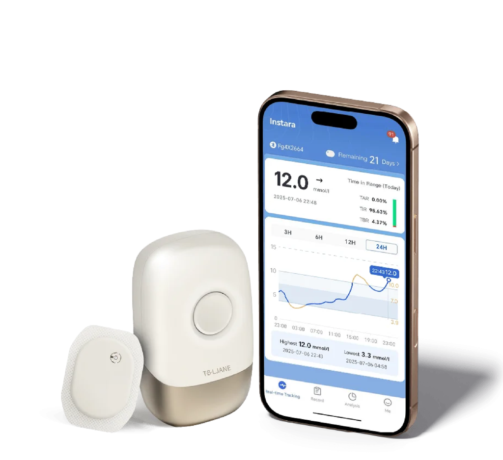 INSTARA CGM (Sensor Glicemie - Aparat Diabeti) 21 Dite