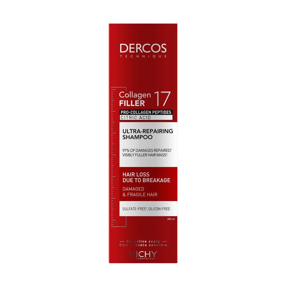 VICHY DERCOS - Collagen FILLER 17 Treatment Shampoo *200ml