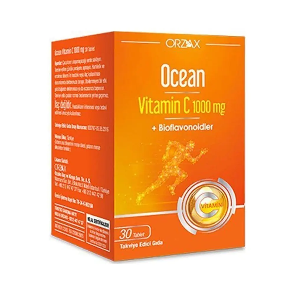 ORZAX OCEAN Vitamin C 1000 mg *30 Capsules