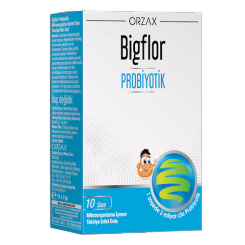 ORZAX BIGFLOR Probiotic *10 sachet