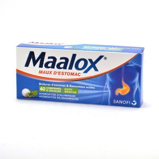 MAALOX ST 400mg *40 tab