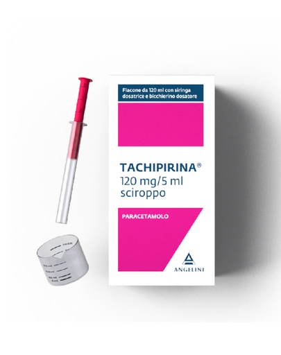 TACHIPIRINA 120mG/5mL (Paracetamol) - 120mL SIROPPO