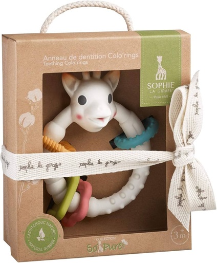 SOPHIE LA GIRAFE - Teether COLOR Ring - 3M+