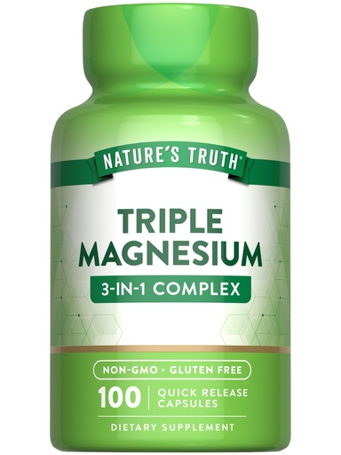 Natures Truth - TRIPLE Magnesium (3n1 Complex) *60 Caps