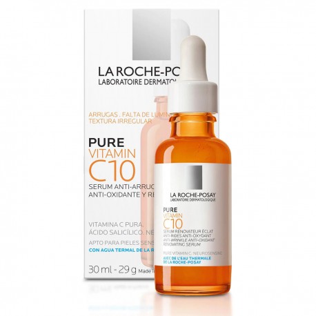 LRP - PURE VITAMIN C10 - 30ml - SERUM ANTI WRINKLE