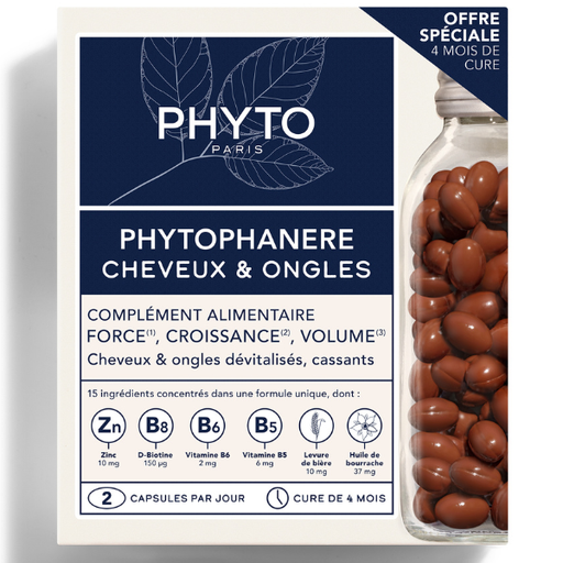 [618059018411] PHYTOPHANERE Hair & Nails *(2x120 CAPS = 4 MOIS)