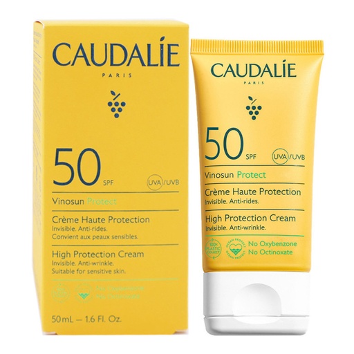 [3522931003747] CAUDALIE - Vinosun Protect - Anti Wrinkle Cream SPF50+ (50mL)