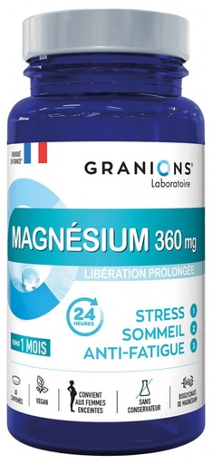 GRANIONS MAGNESIUM Bisglycinate 360mg *60 Caps