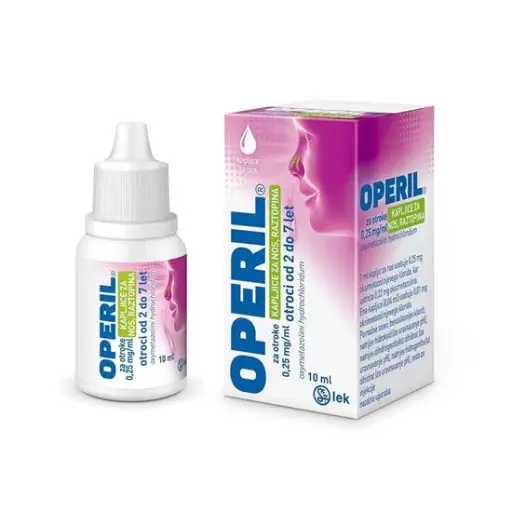 OPERIL Ped 0.25 % DROPS (Oxymetazoline) *10ml 