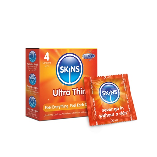 SKINS - ULTRA THIN Condom *4pcs