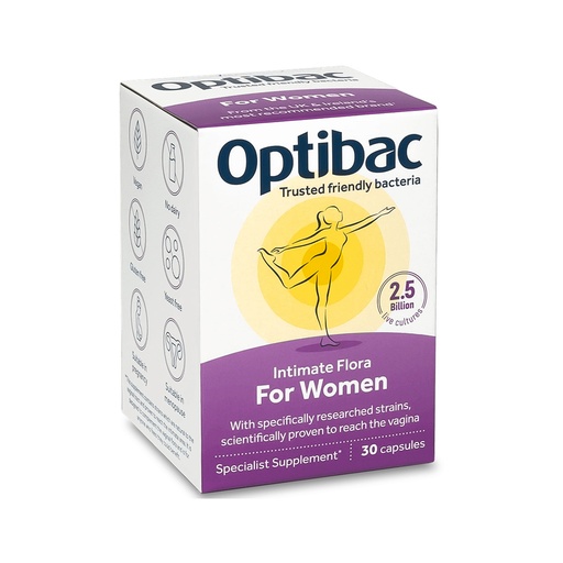 OPTIBAC - For WOMEN - 30 Capsules
