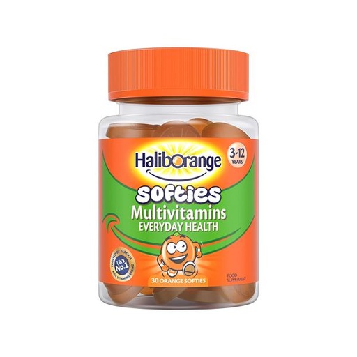 HALIBORANGE - Softies OMEGA + MULTIVITAMIN (3-12yr) - 30 Gummies