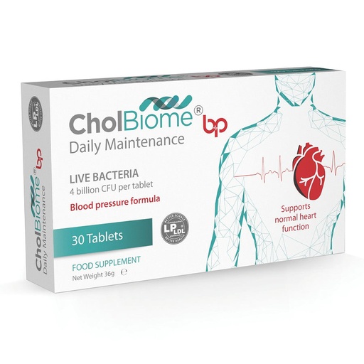 CHOLBIOME BP - (Suplemet Cardivaskular) *30 tableta