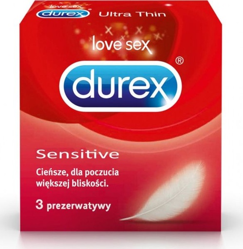 DUREX - Sensitive - 3pcs (Anglez)