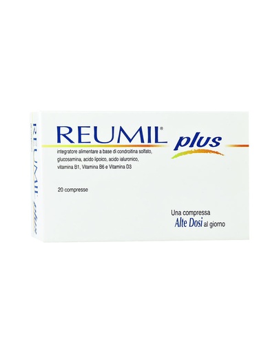 REUMIL PLUS - (Glucosamin/ Chondroitin/ Ac Hyal/ Lipoic) - 20tab