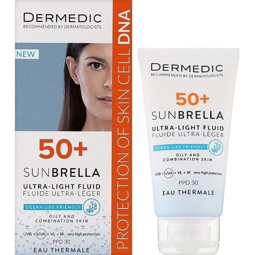 [5901643177560] DERMEDIC - SunBrella SPF50+ Ultra Light Fluid (Oily Combination) *40mL