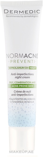 [5901643175627] DERMEDIC - NORMACNE Preventi Anti Imperfections NIGHT Cream *40ml