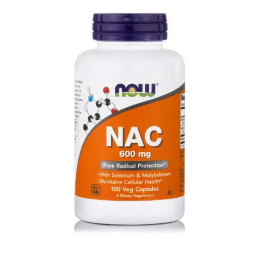 NOW NAC 600mg (N Acetyl Cysteine) *100 Tablets