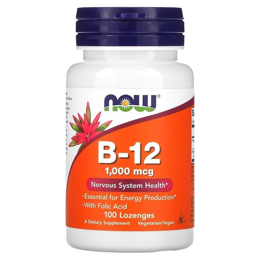 NOW - B12 1000 mcg *100 Chew Tabs