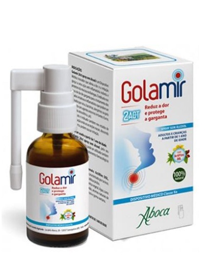 GOLAMIR 2ACT - Spray BAMBINI / ADULTI - NO Alkolik - 30ml