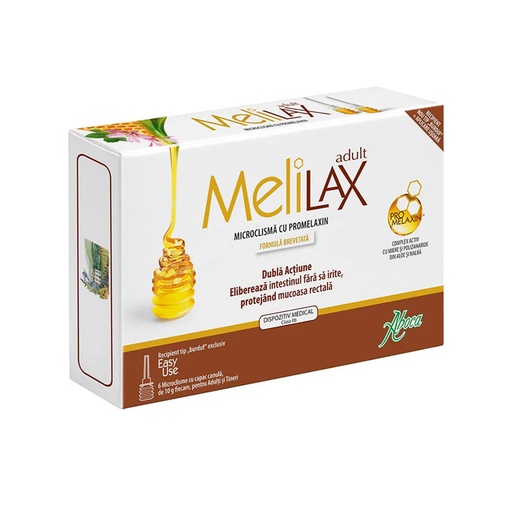 MELILAX - ADULTI - 6 Microclizmi ABOCA
