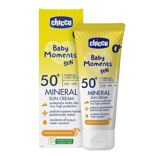 CHICCO Baby Moments Crema Solare VISO (SPF50+) *40ml