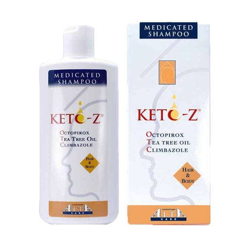 KETO Z - Shampoo (Octopirox/ Triclosan/ Climbazole)