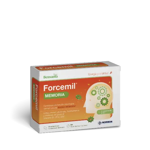 FORCEMIL Memoria - (Ginko Biloba/ B Complex/ Fosfatidilserina) *30 Tab (NORMON)
