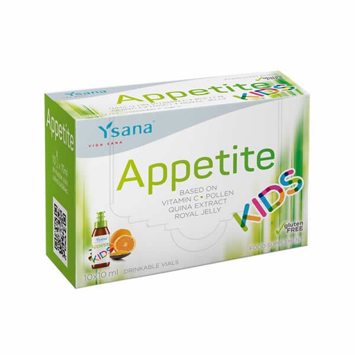 Ysana APPETITE KIDS *10 Flacon (Royal Jelly/ Pollen/ Vit C)