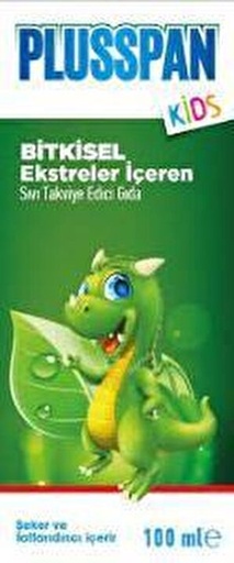 [8681438468758] PLUSSPAN Kids - Syrup Tusis- 100 mL