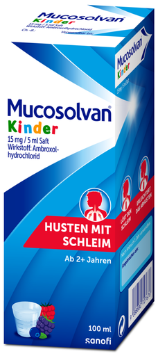MUCOSOLVAN Pediatric (15mg/5mL Ambroxol) Flakon *100mL