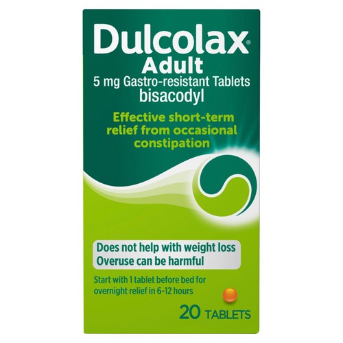 DULCOLAX 5mg (Bisacodyl) *40 Tablets