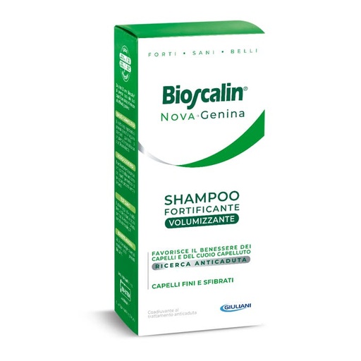 BIOSCALIN - NOVAGENINA Jeshile - SHAMPOO FORTIFICANTE - 200ml