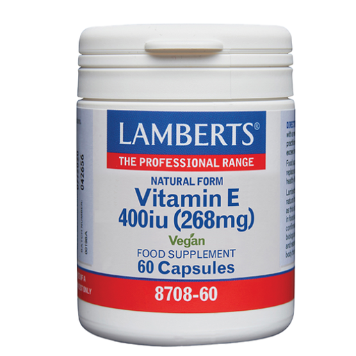 LAMBERTS Vitamin E 400iu - 60 Softgels