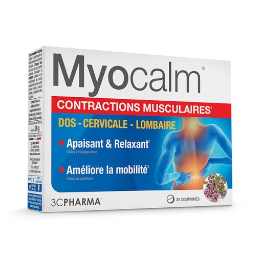 MYOCALM - (Muscle Contracitons) - 30 tab