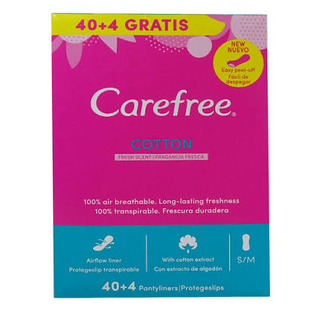 CAREFREE Cotton 44 pcs