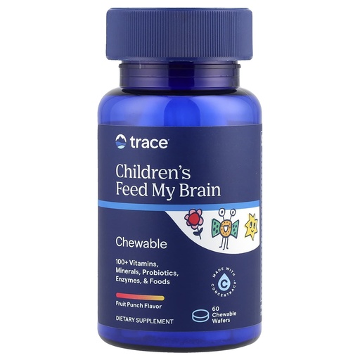 TRACE - Childrens FEED MY BRAIN * 60 Chewables