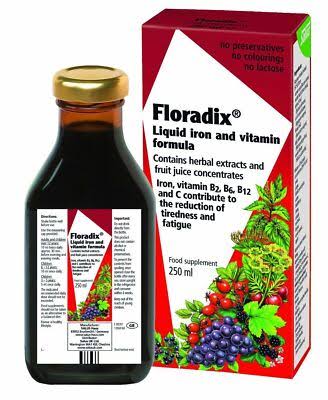 FLORADIX Liquid IRON Syrup - 250ml