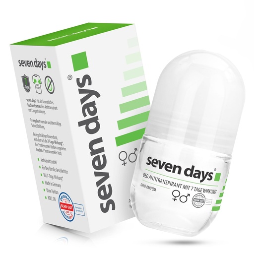 SEVEN DAYS - DEO Roll On - ANTIPRESPIRANT - 50mL