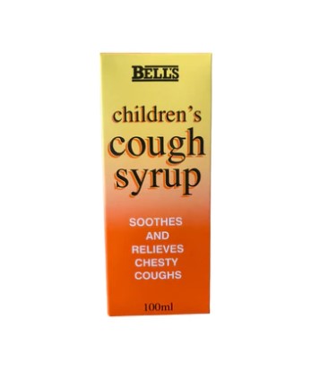 BELLS Childrens Cough Syrup (+2 Vjec) *100ml