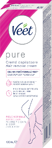 VEET Crema Depilatora PURE Pink *100ml