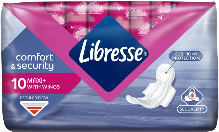 LIBRESSE Maxi+ (Regular Flow) *10 Pads