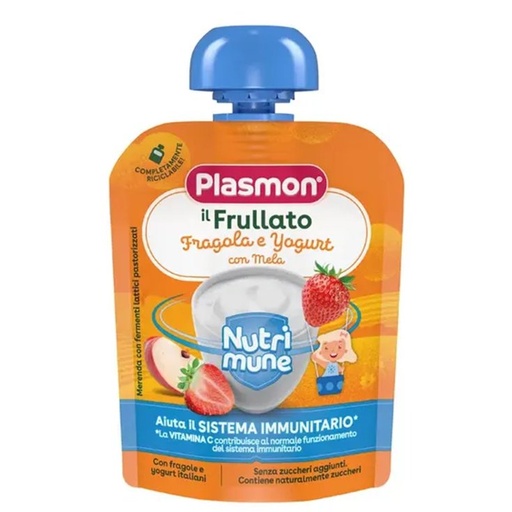 PLASMON Pochet FRAGOLA E YOGURT *85g