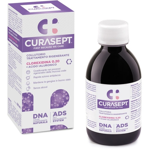 CURASEPT IMPLANT PRO - Collutorio (CHX 0.2%/ Hyal Ac) *200mL