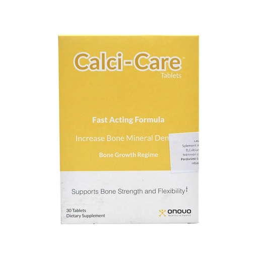 CALCI CARE (Ca/ Mg/ Zn/ Vit D) *30 Tablets