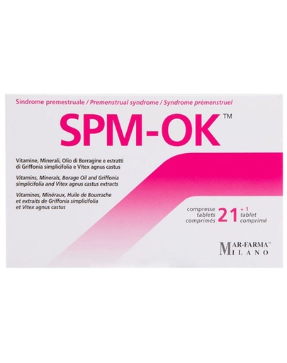 SPM-OK (Borragine/ Griffonia/ Agnocasto / Vitamine) *21 Tablets