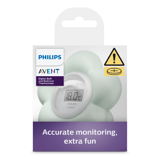 AVENT Digital Monitoring Thermometer (Termometer Uji/ Ambjenti) SCH480/00
