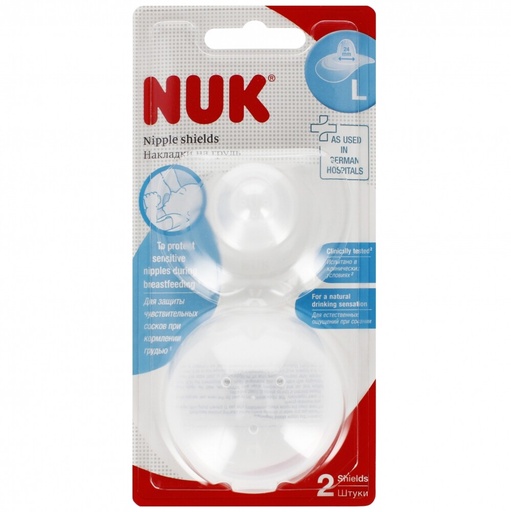 NUK - SILIKON Gjiri (NIPPLE SHIELDS) - Large