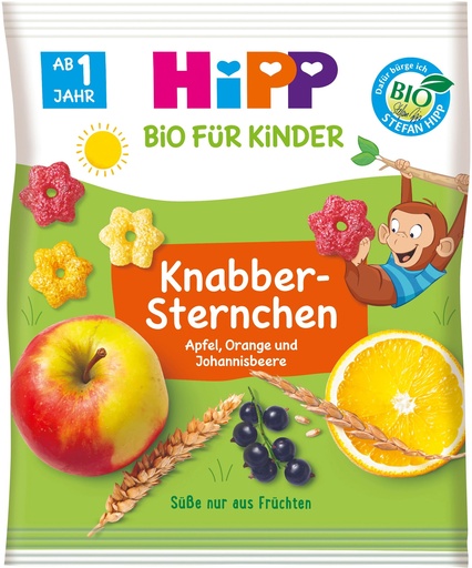 HIPP Bio Knabber Sternchen (1 vjec +)