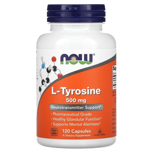NOW - L Tyrosine 500 mg *120 cap